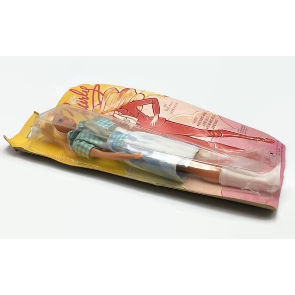 Durham's Charly Fashion Doll 11.5" Blond Blue Check Dress Barbie KO Vintage 1976 - Picture 7 of 8